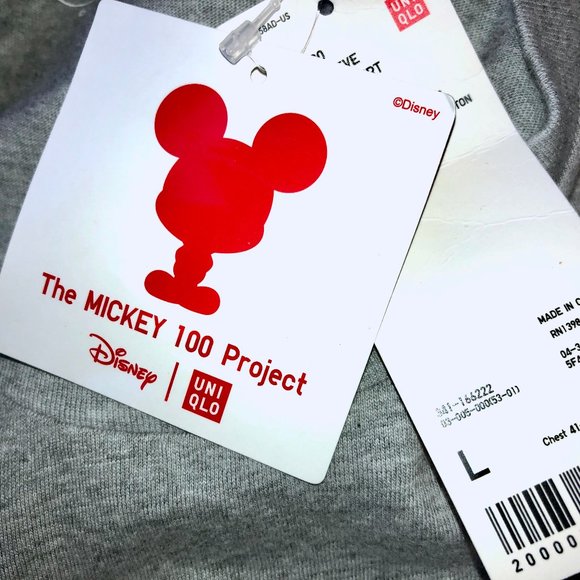 Disney X Uniqlo Project MICKEY MOUSE T-Shirt New - Picture 6 of 10
